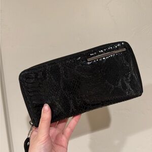 SOLD Kenneth Cole New York Snake Skin Wallet Preowned